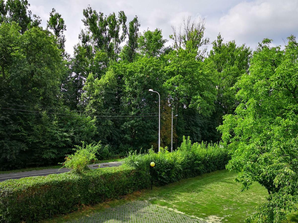 Willa Pory Roku Łódź Exteriör bild